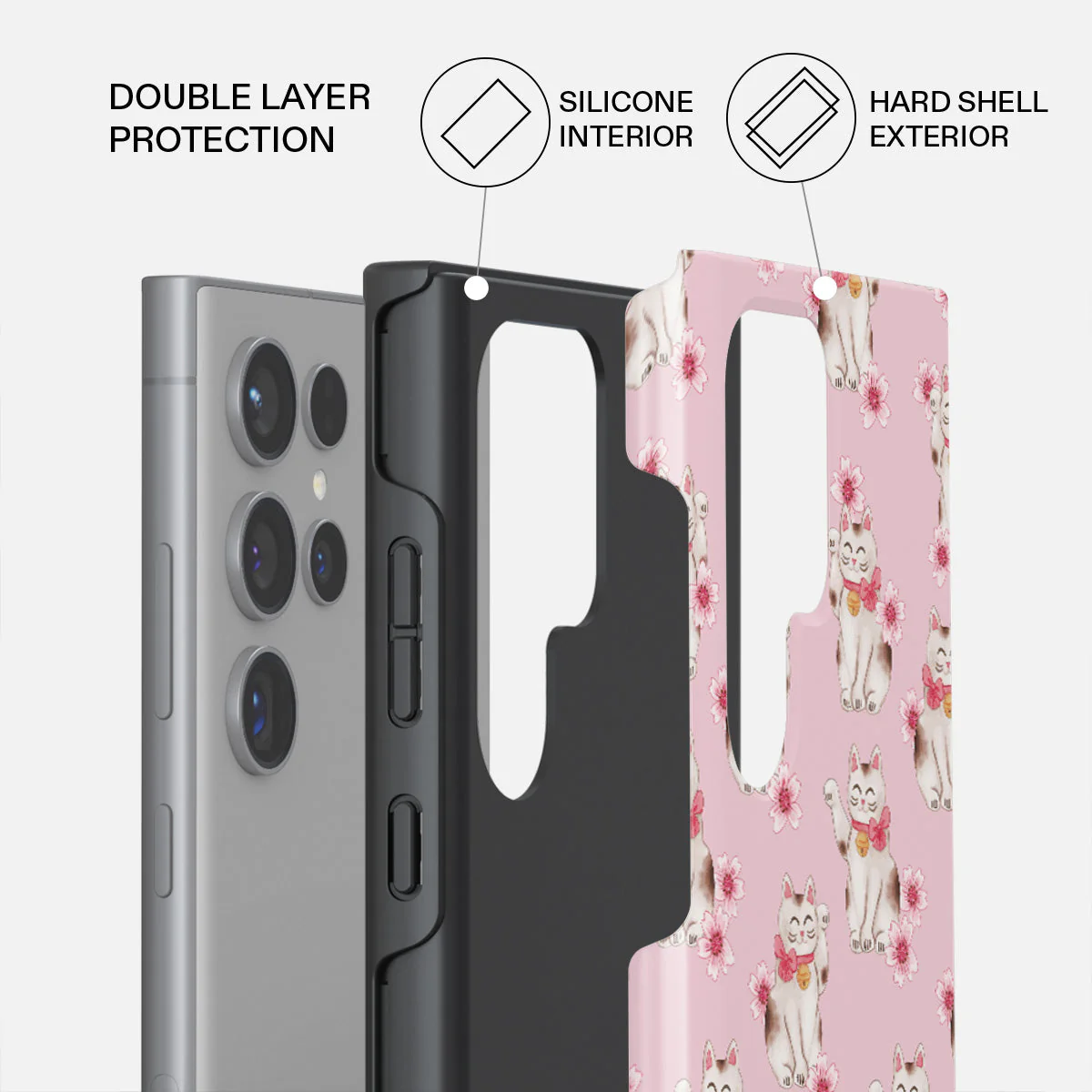 Maneki Neko - Samsung Galaxy S24 Ultra Case - Image 2