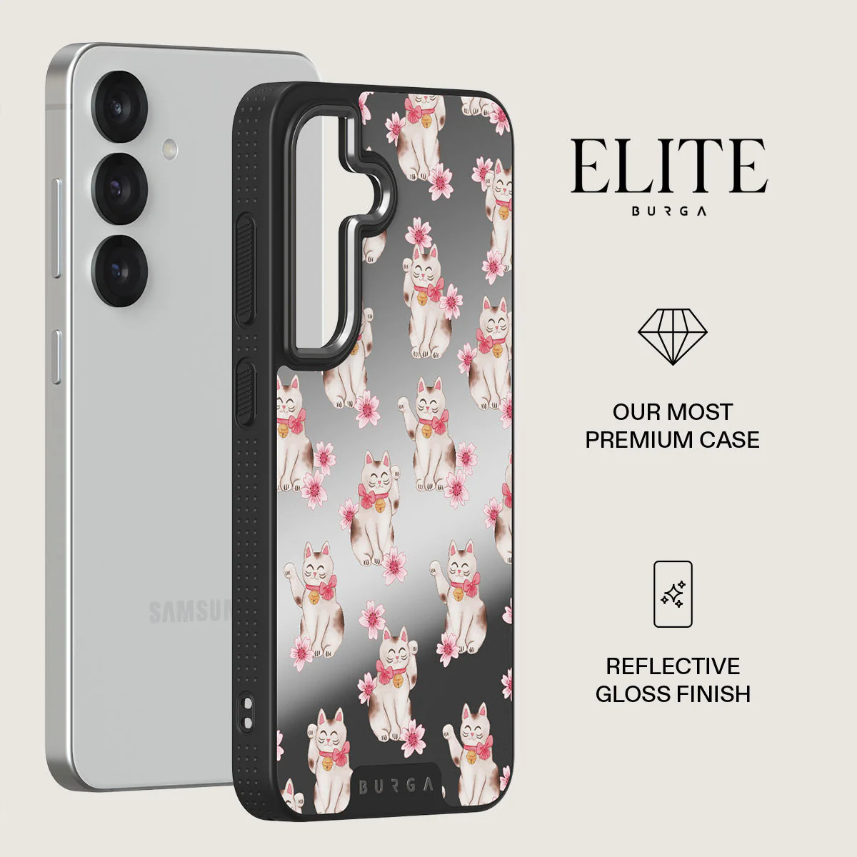 Maneki Neko - Samsung Galaxy S25 Case - Image 35