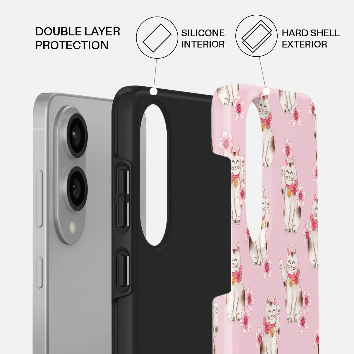Maneki Neko - Samsung Galaxy S25 Edge Case - Image 2