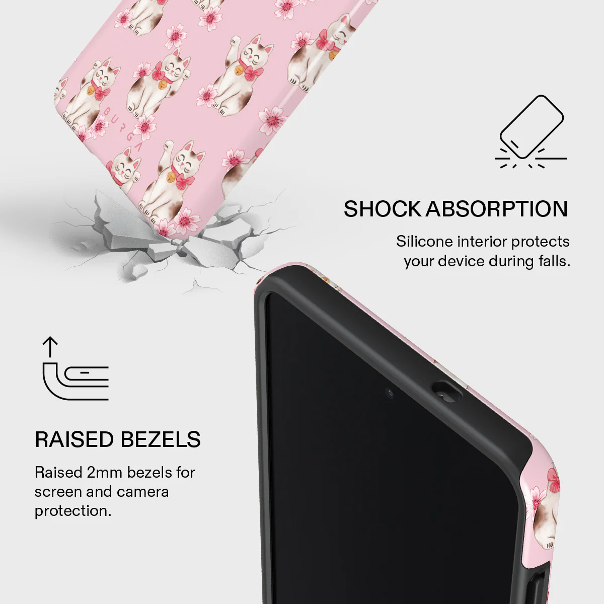 Maneki Neko - Samsung Galaxy S25 Edge Case - Image 4