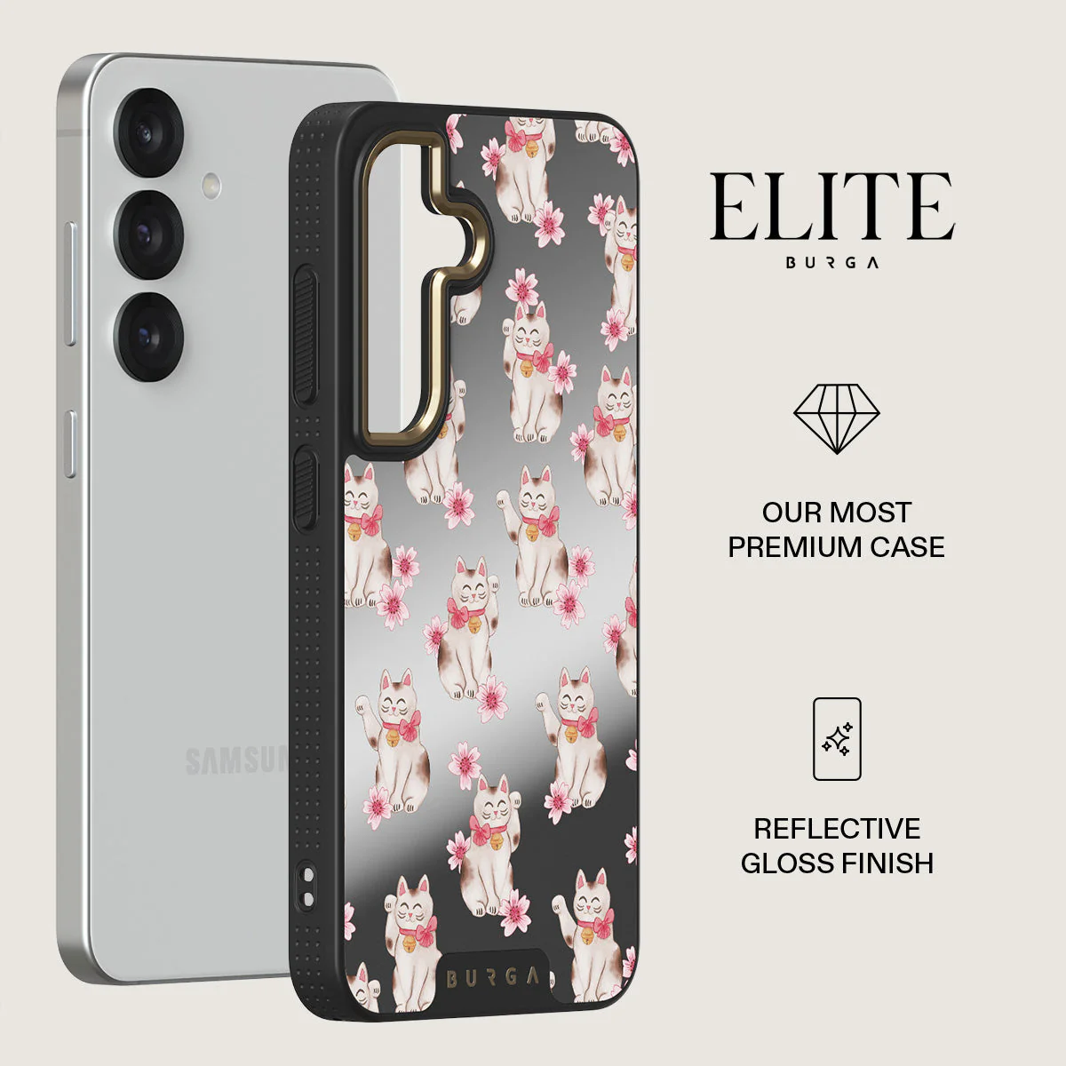 Maneki Neko - Samsung Galaxy S25 Plus Case - Image 27