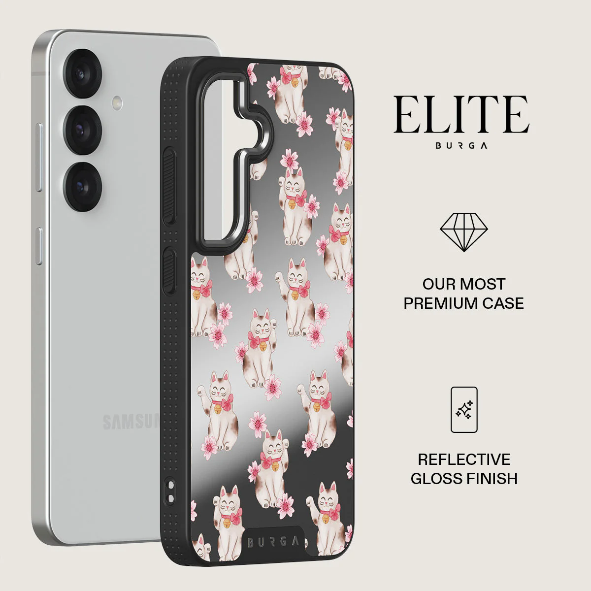 Maneki Neko - Samsung Galaxy S25 Plus Case - Image 35