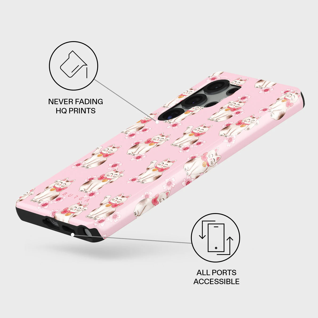 Maneki Neko - Samsung Galaxy S25 Ultra Case - Image 3