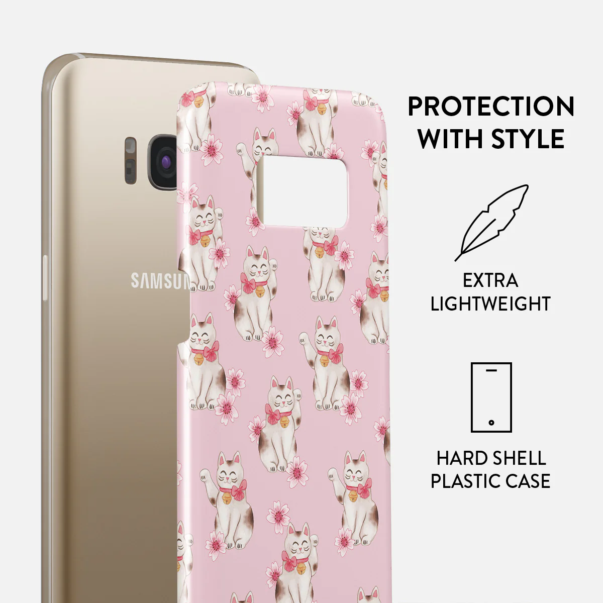 Maneki Neko - Samsung Galaxy S8 Case - Image 2