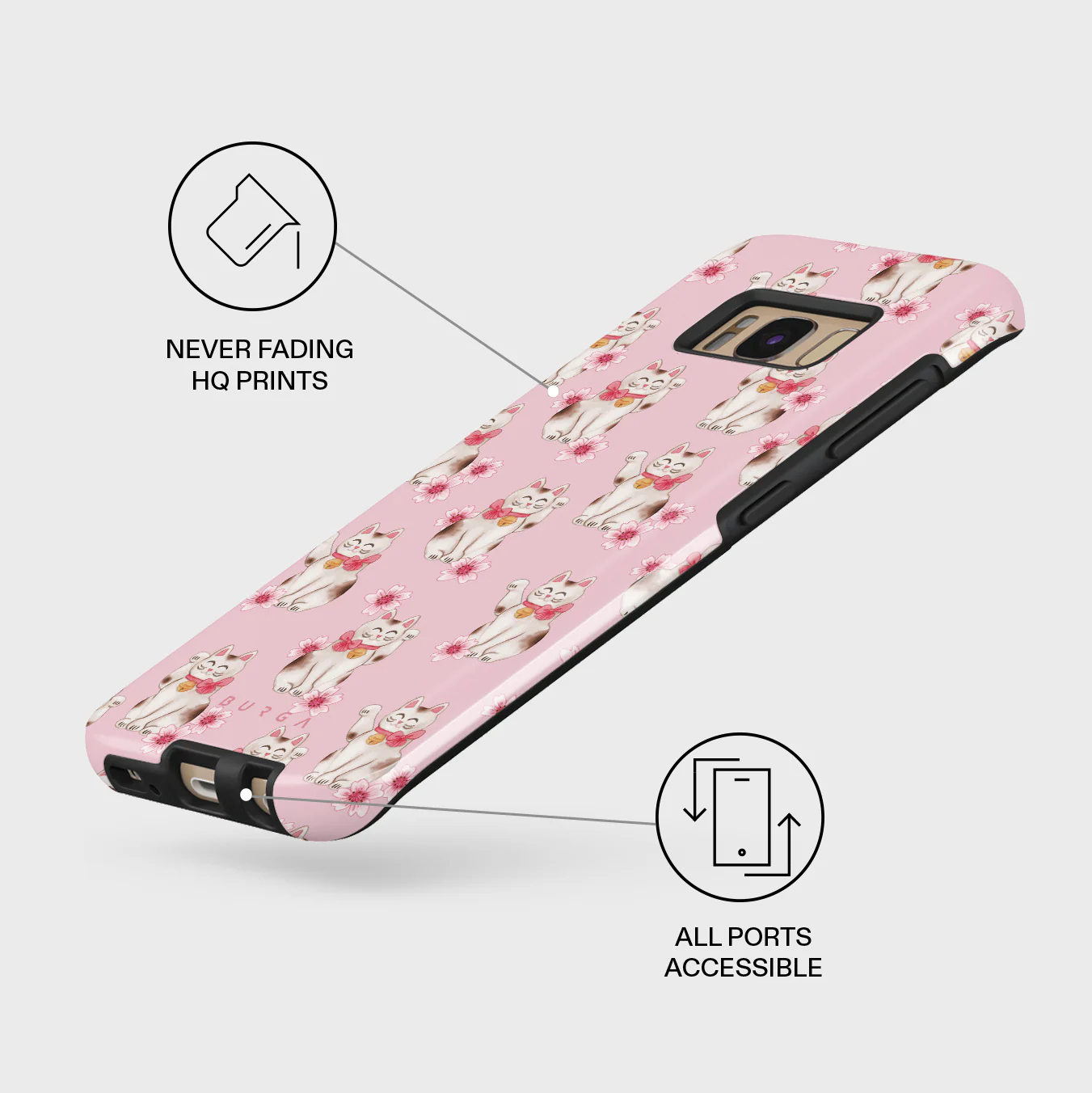 Maneki Neko - Samsung Galaxy S8 Case - Image 7