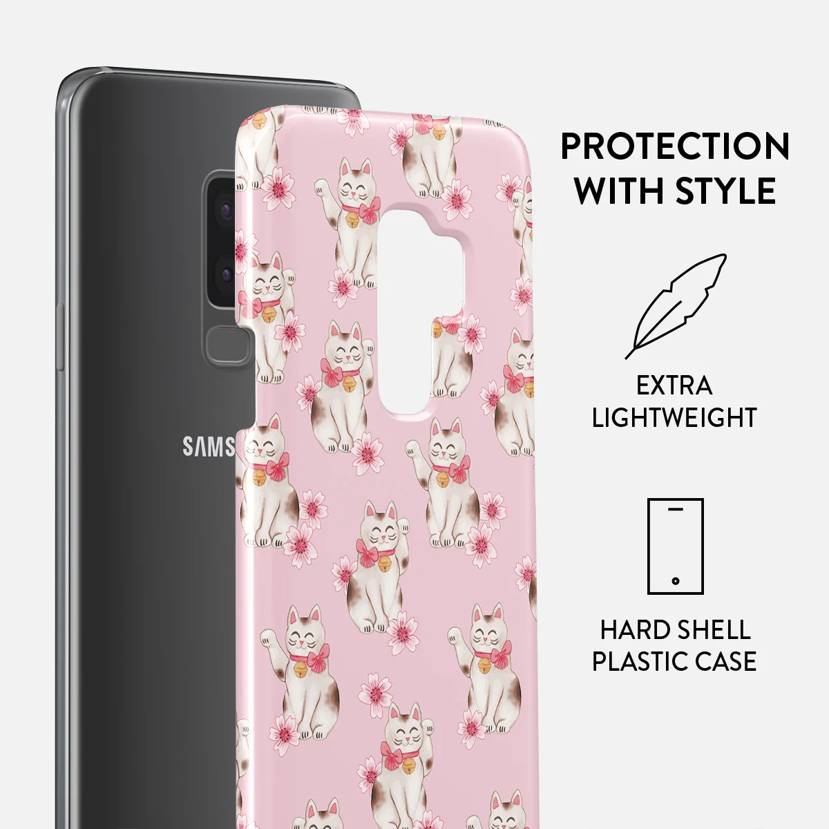 Maneki Neko - Samsung Galaxy S9 Plus Case - Image 2