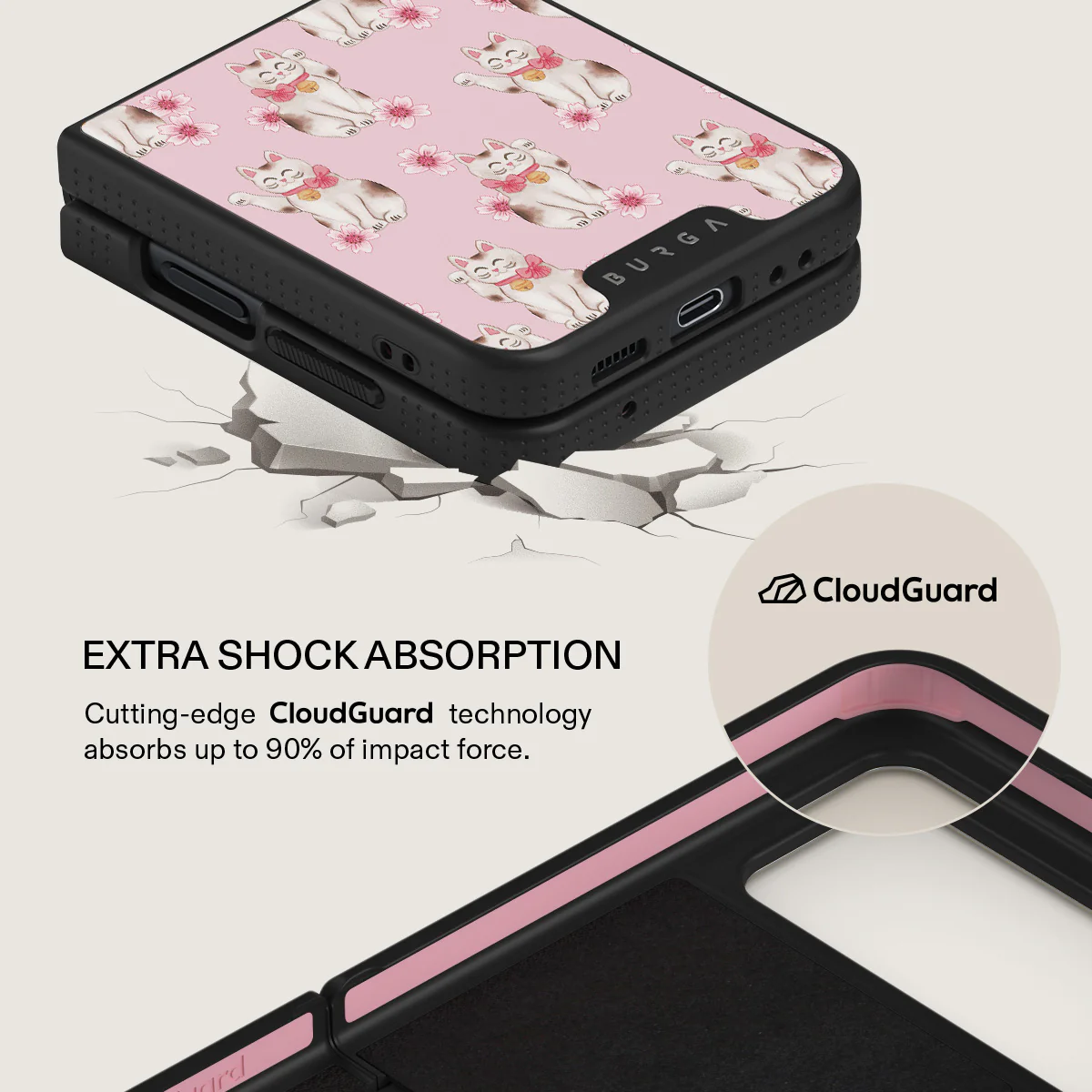 Maneki Neko - Samsung Galaxy Z Flip 4 Case - Image 22
