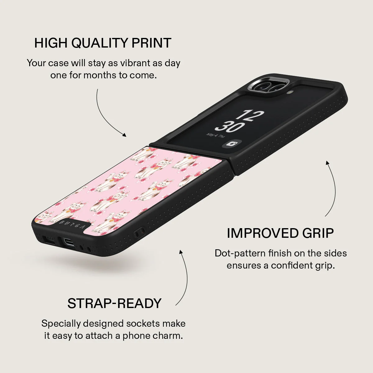 Maneki Neko - Samsung Galaxy Z Flip 5 Case - Image 19