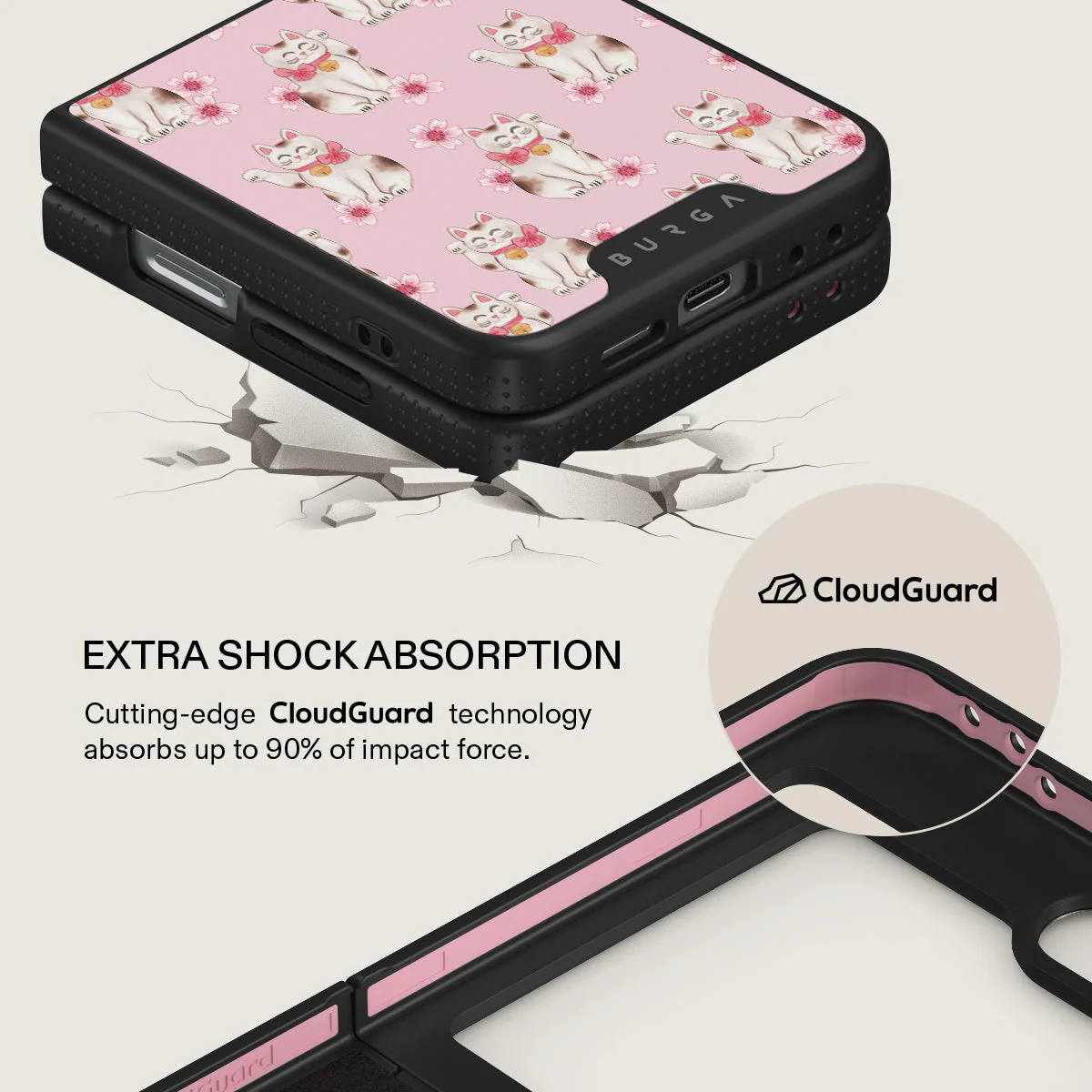 Maneki Neko - Samsung Galaxy Z Flip 6 Case - Image 15