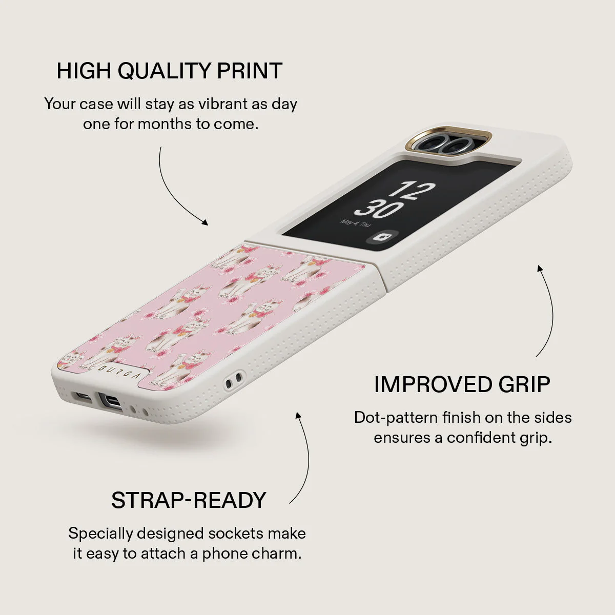 Maneki Neko - Samsung Galaxy Z Flip 6 Case - Image 24