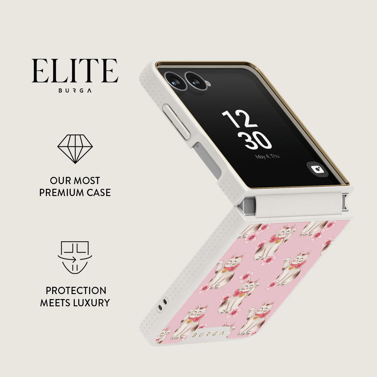 Maneki Neko - Samsung Galaxy Z Flip 7 Case - Image 20