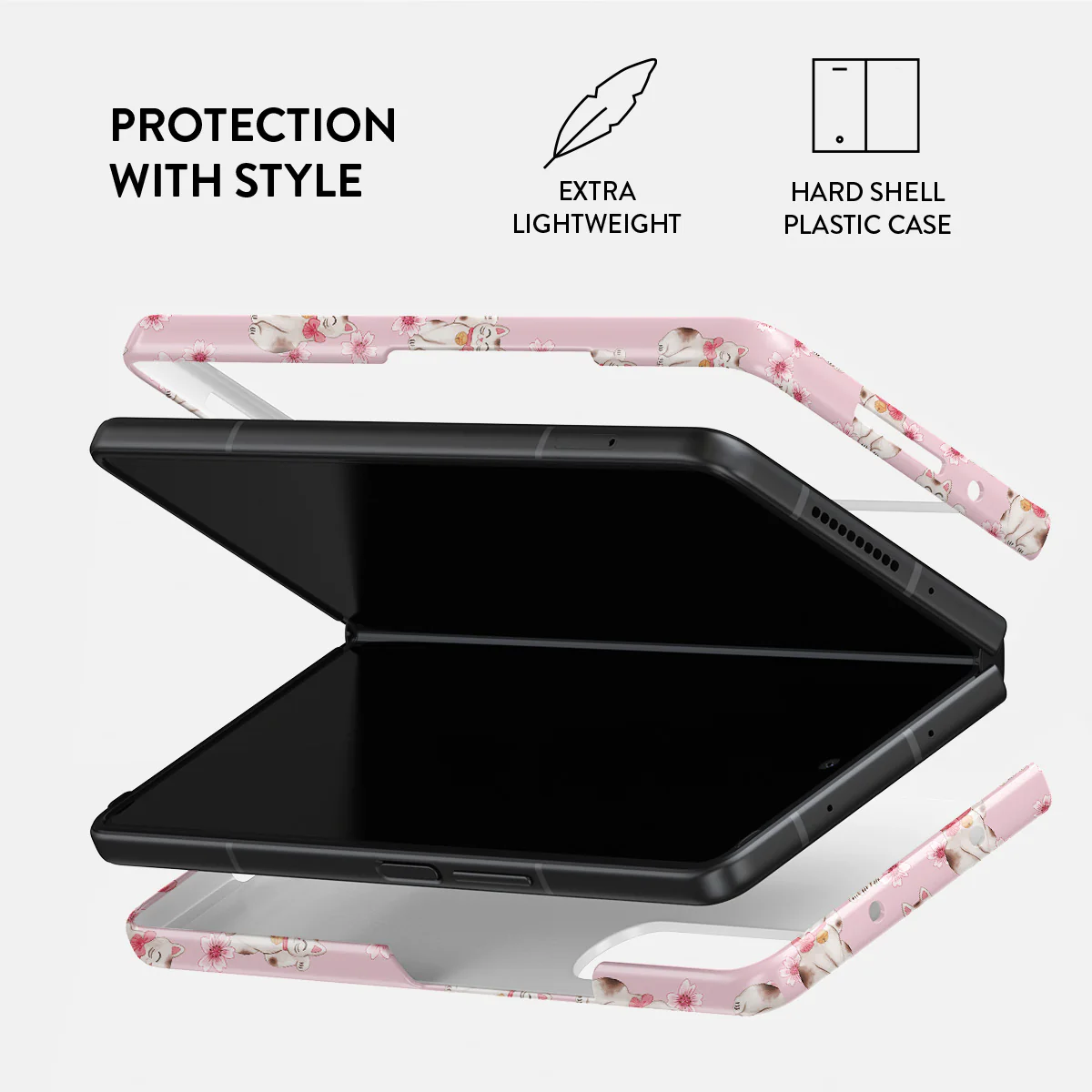 Maneki Neko - Samsung Galaxy Z Fold 3 Case - Image 2