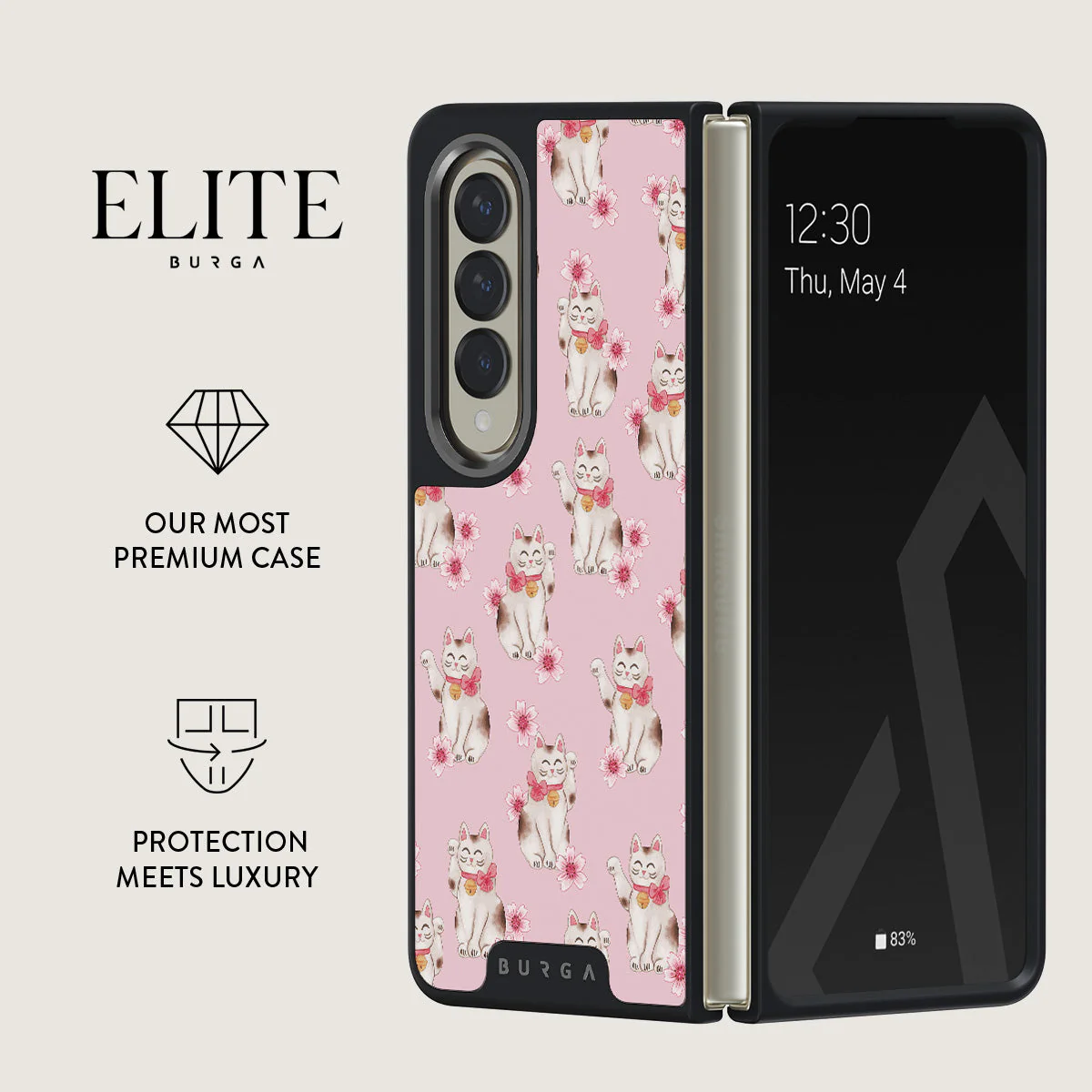 Maneki Neko - Samsung Galaxy Z Fold 4 Case - Image 14