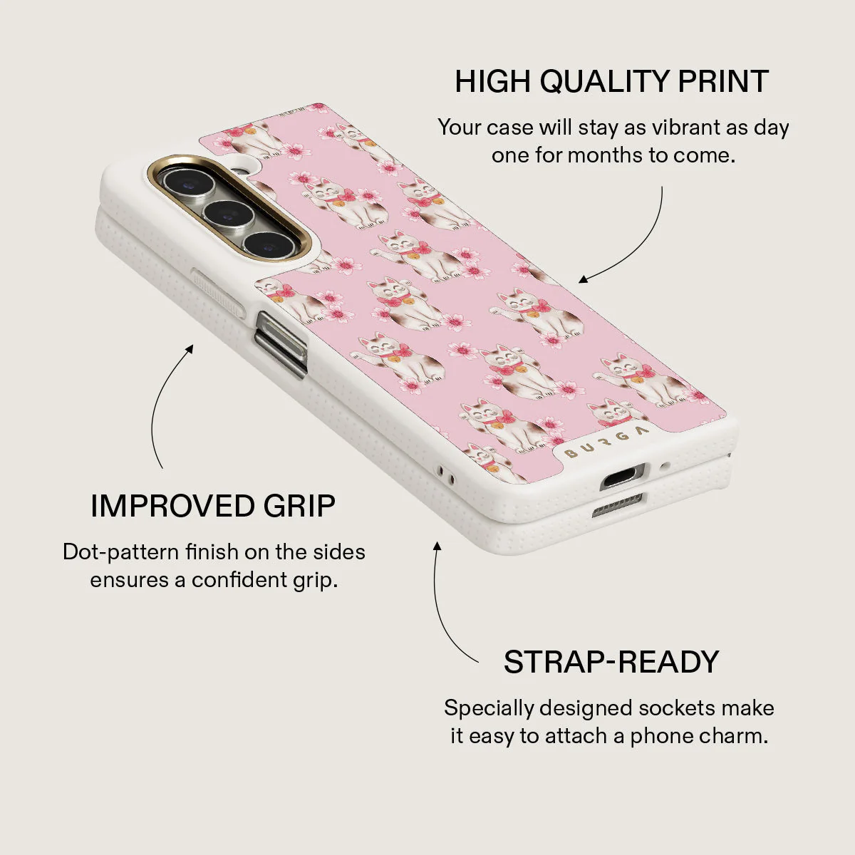 Maneki Neko - Samsung Galaxy Z Fold 5 Case - Image 19