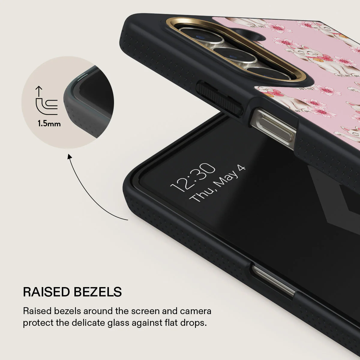 Maneki Neko - Samsung Galaxy Z Fold 5 Case - Image 4