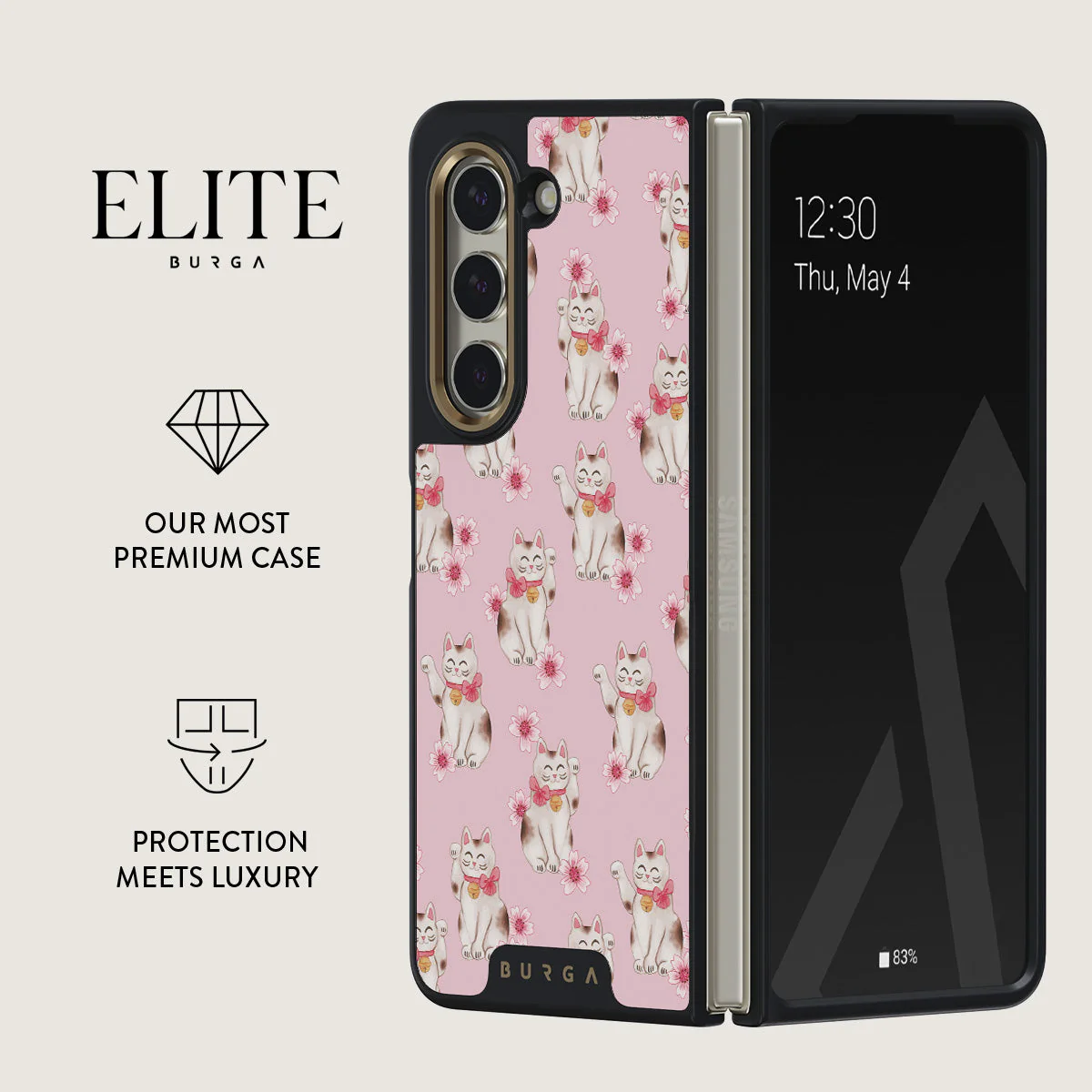 Maneki Neko - Samsung Galaxy Z Fold 5 Case - Image 9