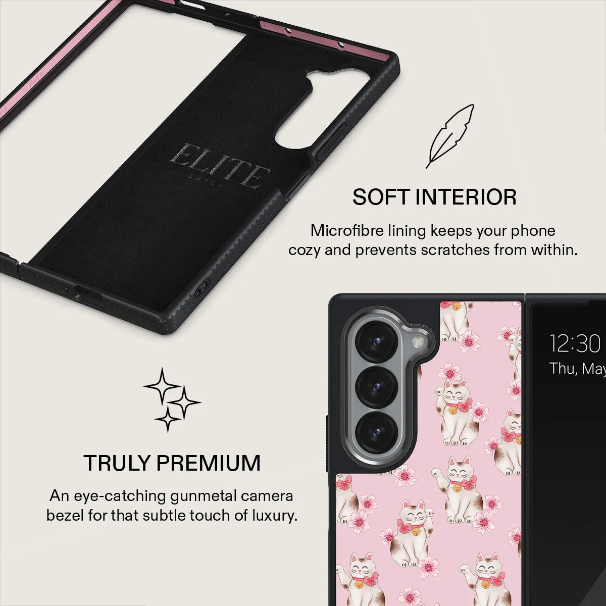 Maneki Neko - Samsung Galaxy Z Fold 6 Case - Image 13