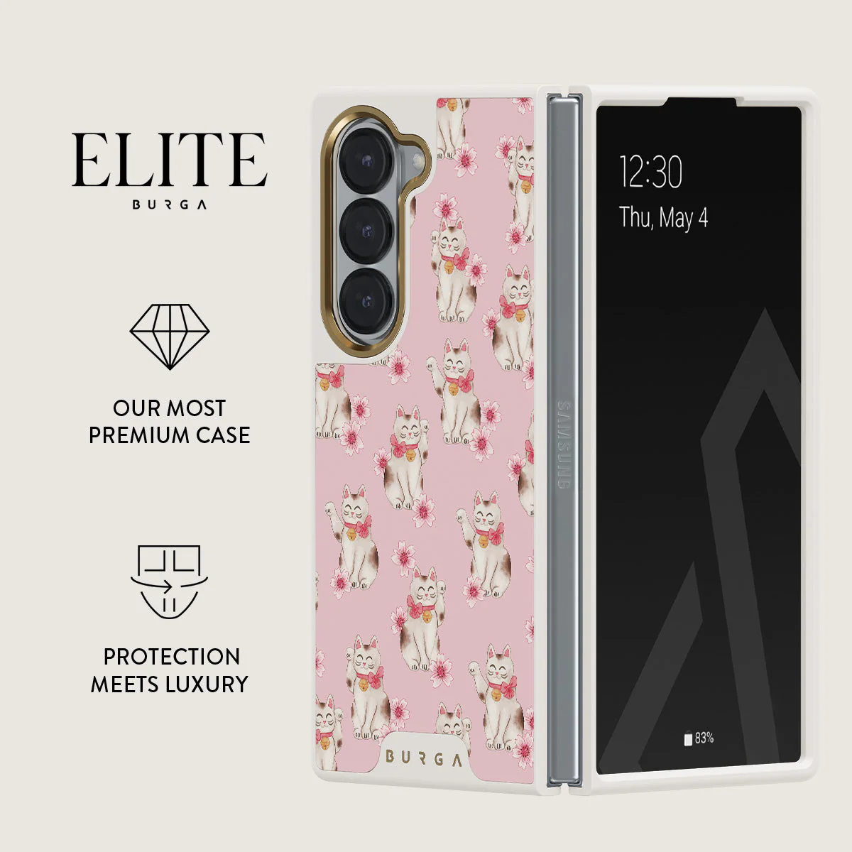 Maneki Neko - Samsung Galaxy Z Fold 6 Case - Image 16