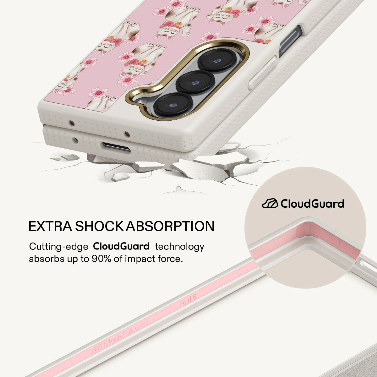 Maneki Neko - Samsung Galaxy Z Fold 6 Case - Image 17