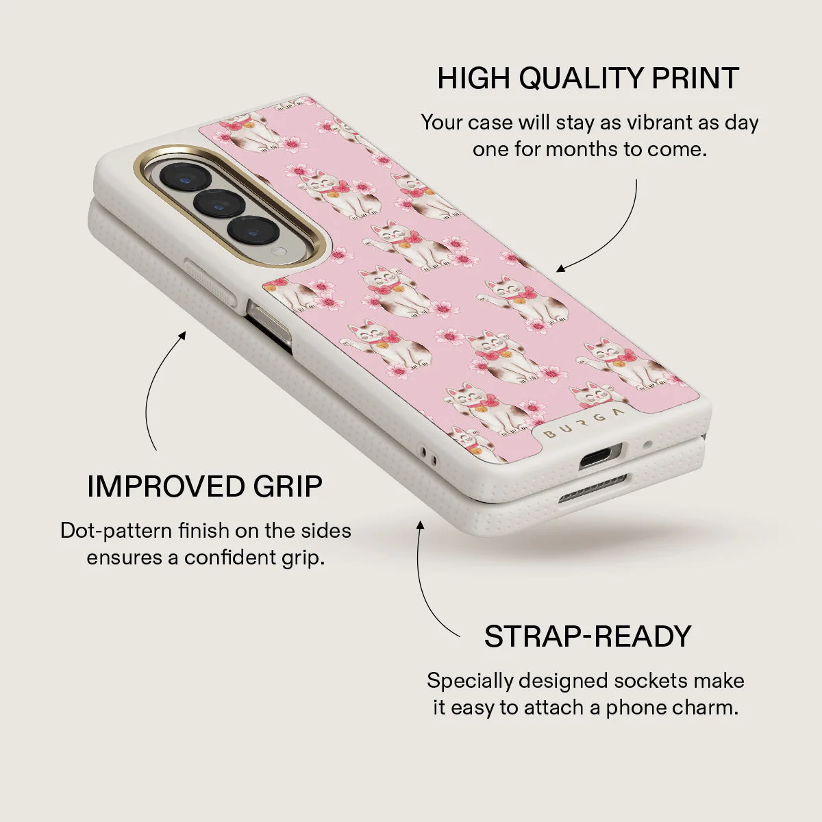 Maneki Neko - Samsung Galaxy Z Fold 6 Case - Image 19