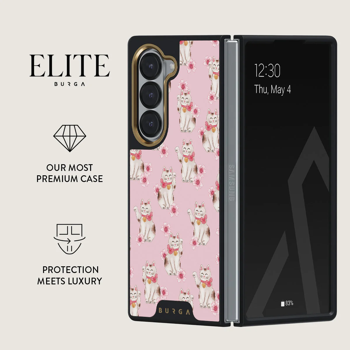 Maneki Neko - Samsung Galaxy Z Fold 6 Case - Image 2