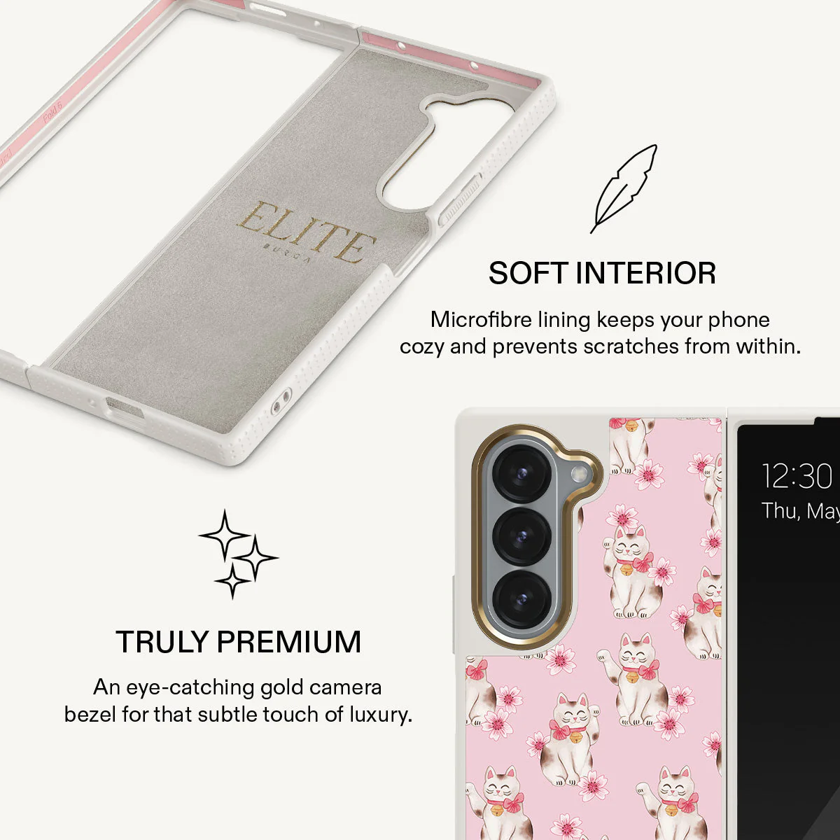 Maneki Neko - Samsung Galaxy Z Fold 6 Case - Image 20