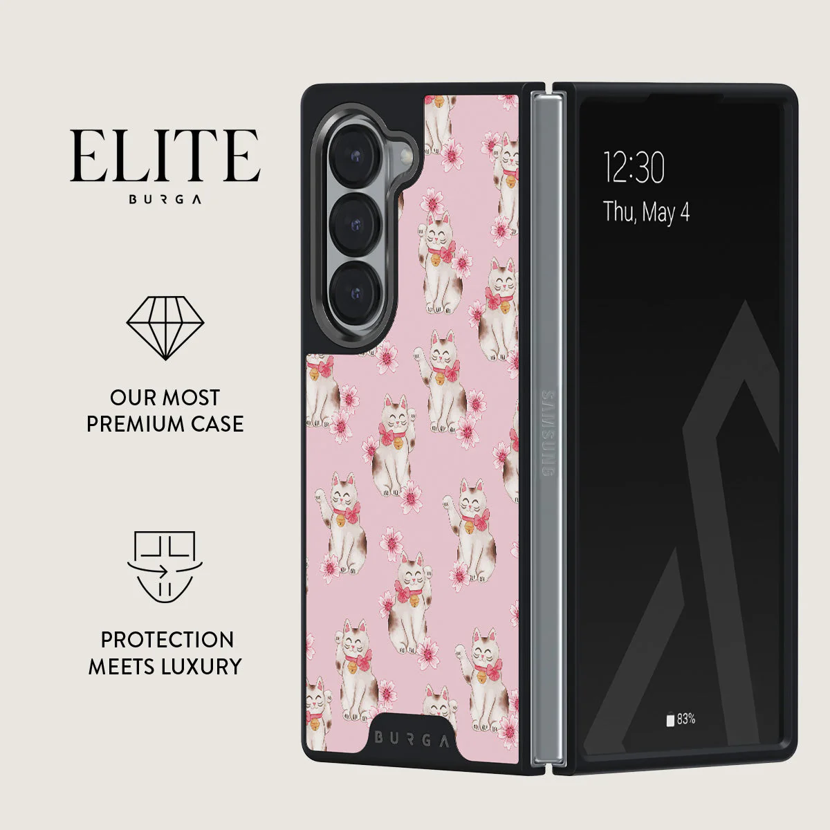 Maneki Neko - Samsung Galaxy Z Fold 6 Case - Image 9