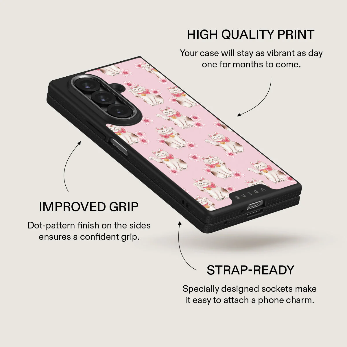 Maneki Neko - Samsung Galaxy Z Fold 7 Case - Image 12