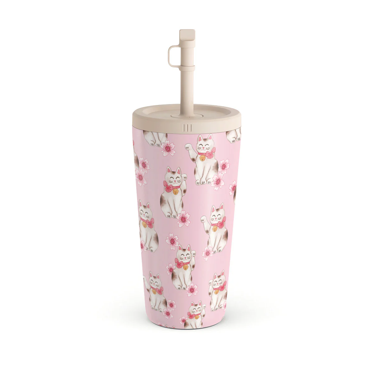 Maneki Neko - Travel Mug - Image 2