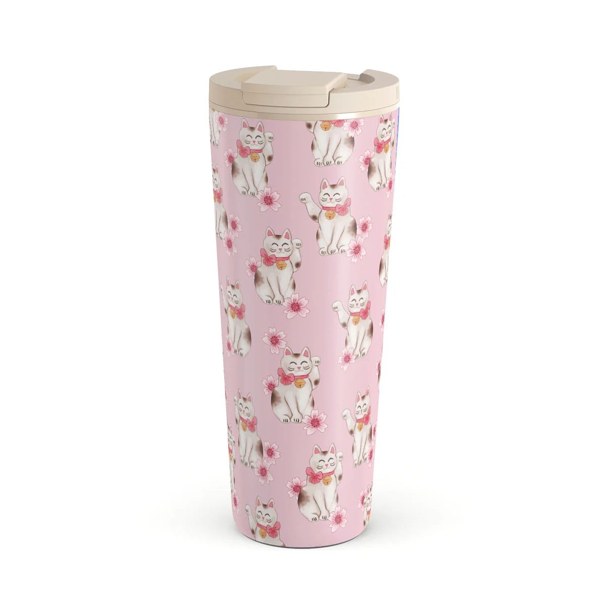 Maneki Neko - Travel Mug - Image 4