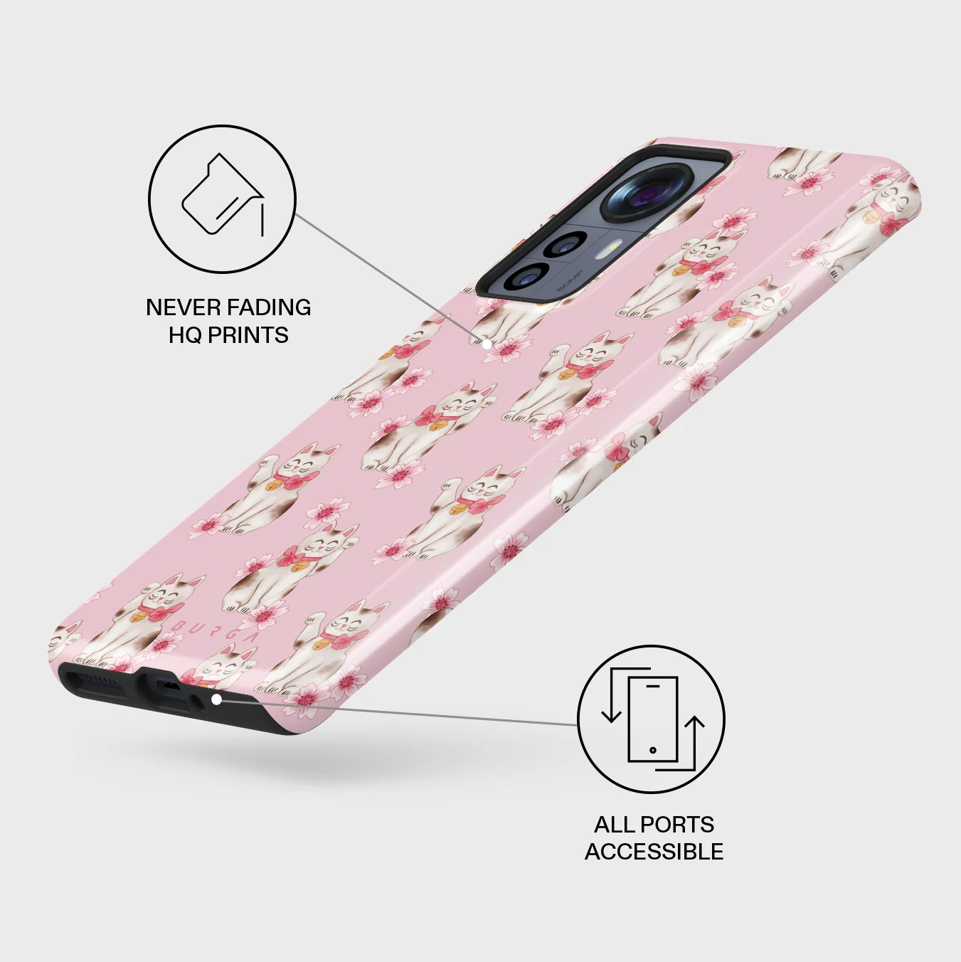 Maneki Neko - Xiaomi 12 Case - Image 3
