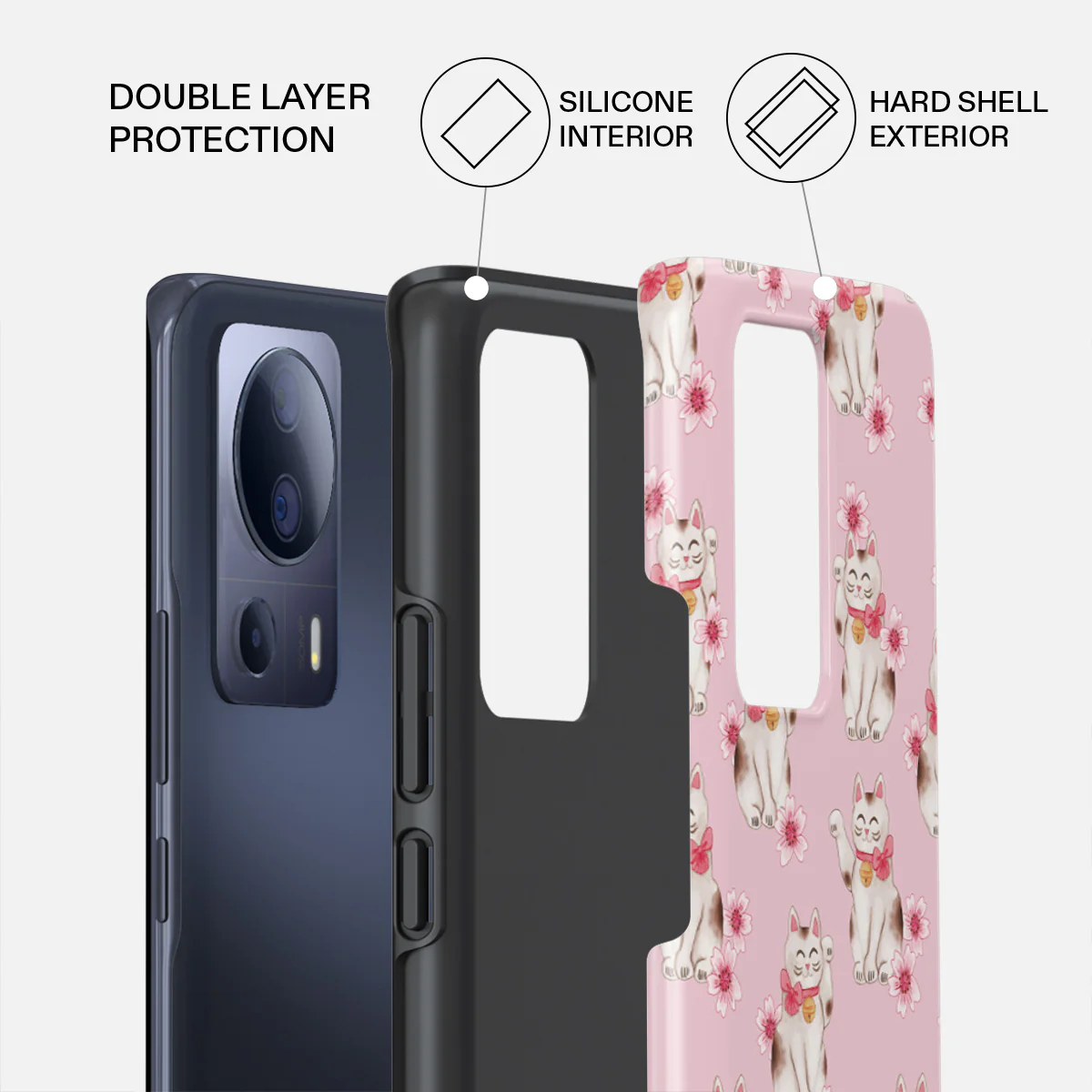 Maneki Neko - Xiaomi 13 Lite Case - Image 2