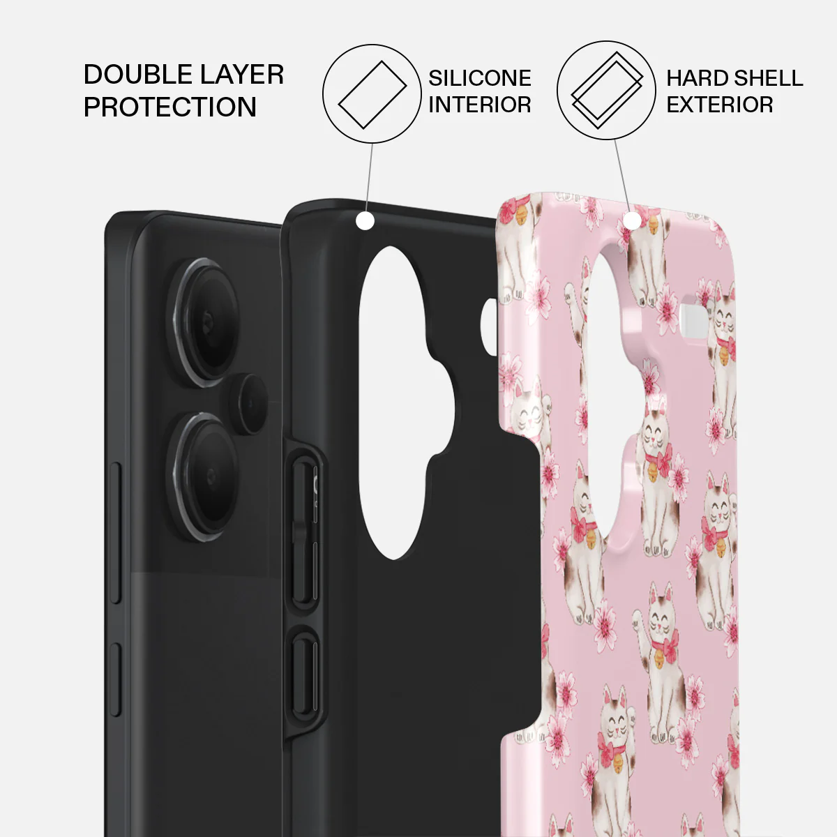 Maneki Neko - Xiaomi Redmi Note 13 Pro+ 5G Case - Image 2