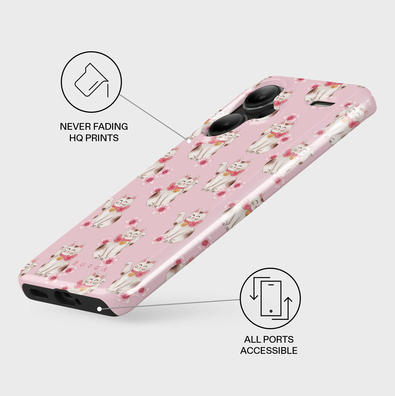 Maneki Neko - Xiaomi Redmi Note 13 Pro+ 5G Case - Image 3