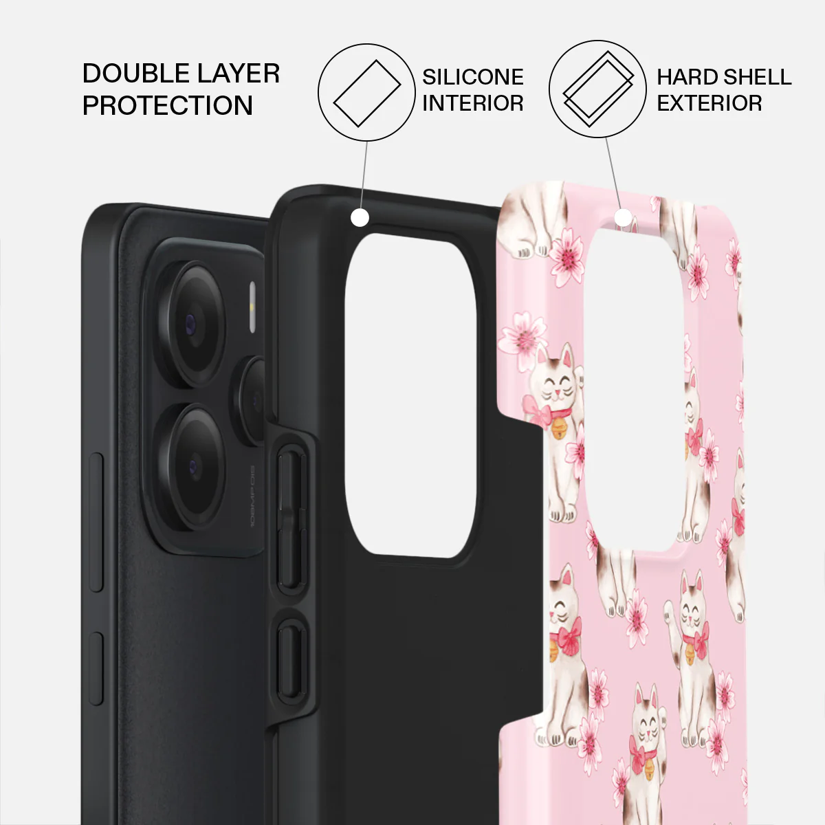 Maneki Neko - Xiaomi Redmi Note 14 5G Case - Image 2