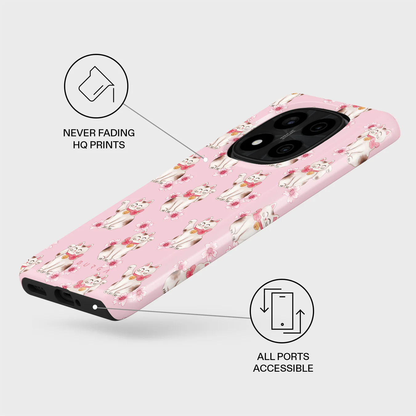 Maneki Neko - Xiaomi Redmi Note 14 Pro 5G Case - Image 3