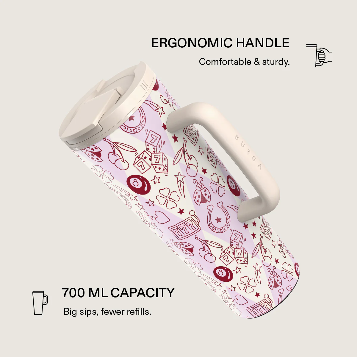 Manifesting - EasyGrip Travel Mug - Image 2