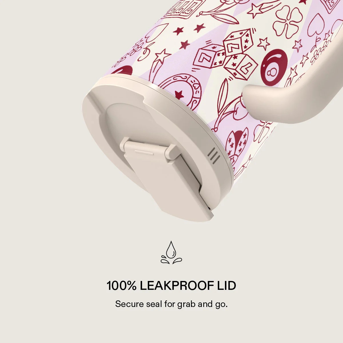 Manifesting - EasyGrip Travel Mug - Image 3