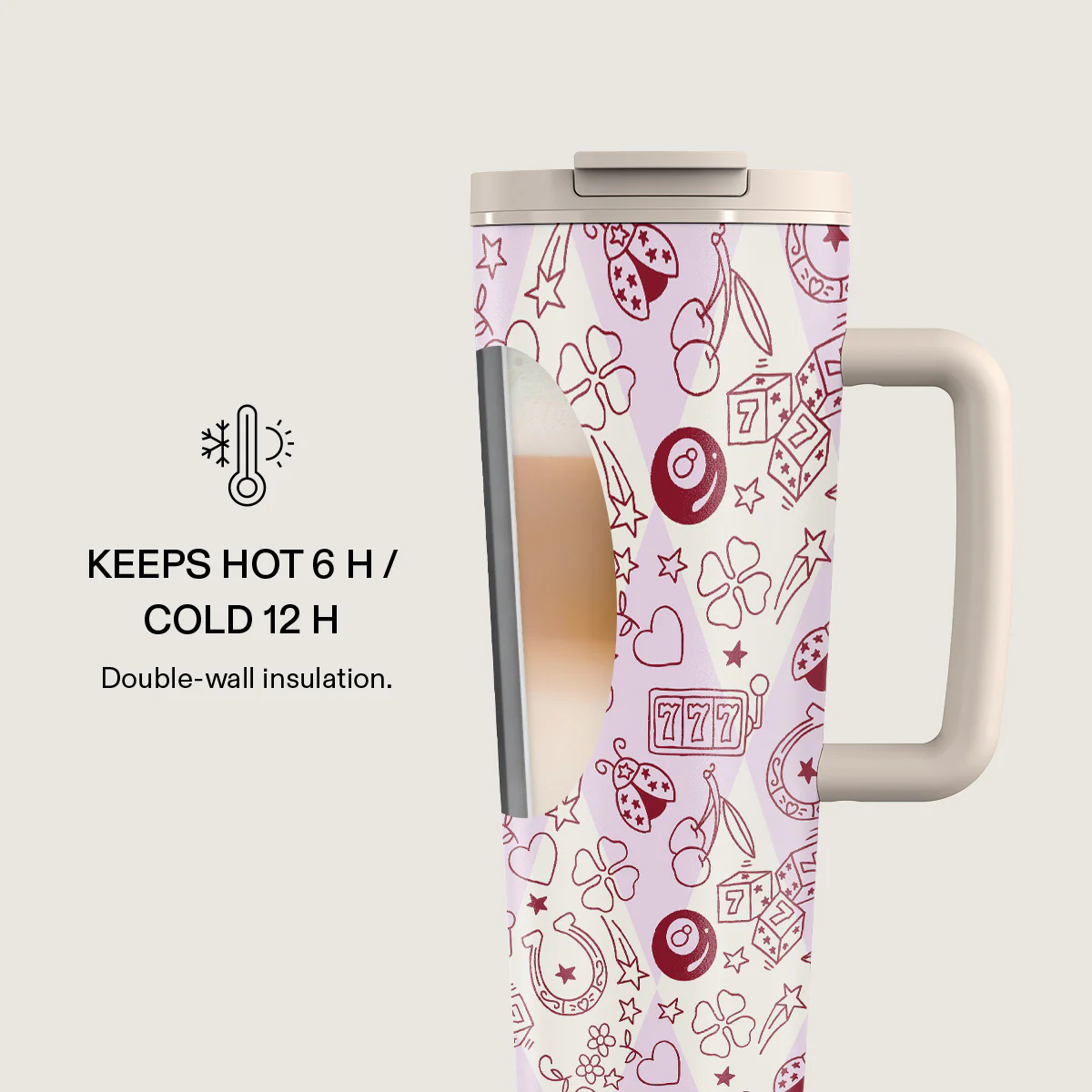 Manifesting - EasyGrip Travel Mug - Image 4