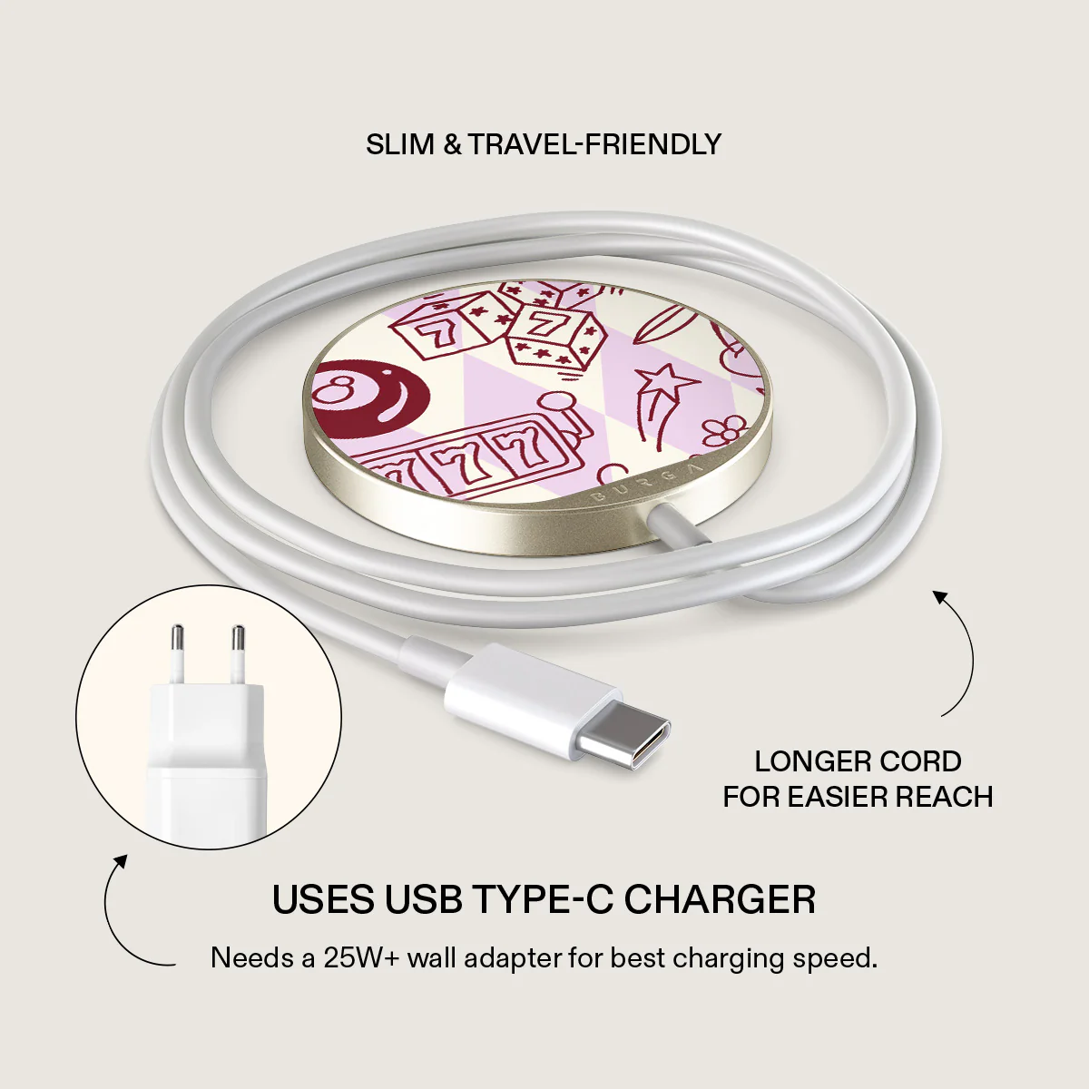 Manifesting - Magnetic Wireless Charger - Image 3