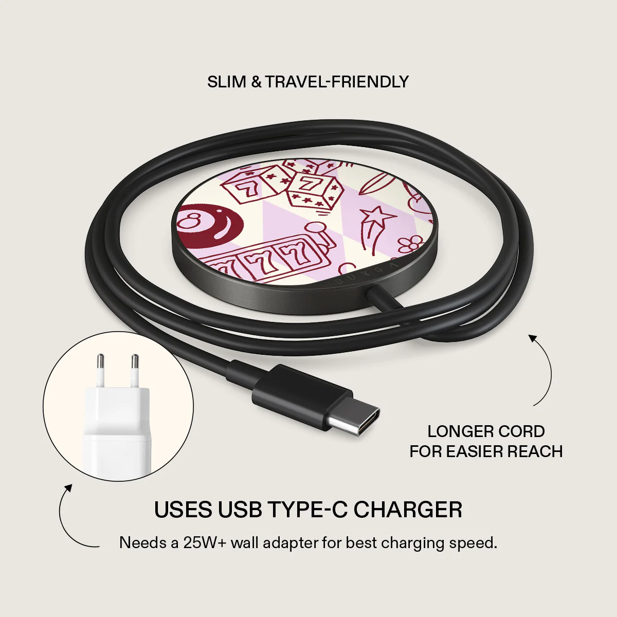 Manifesting - Magnetic Wireless Charger - Image 6