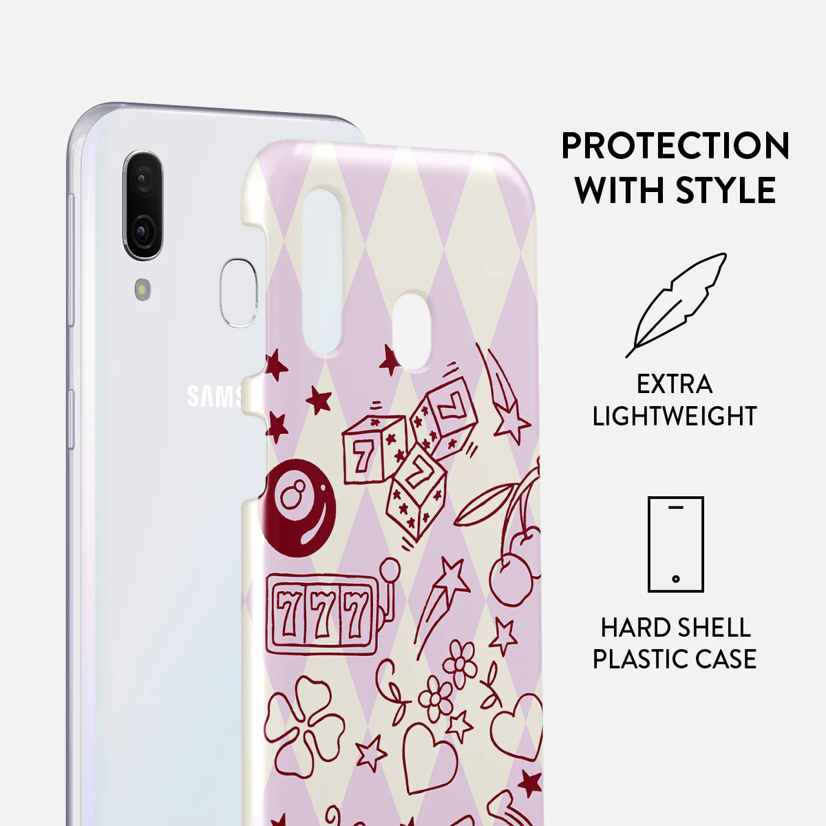 Manifesting - Samsung Galaxy A40 Case - Image 2