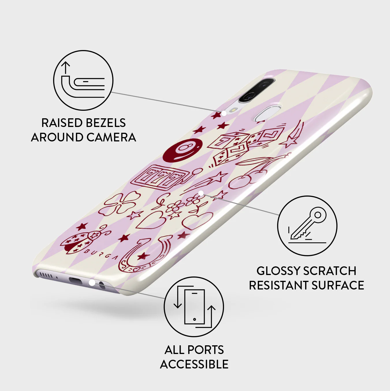 Manifesting - Samsung Galaxy A40 Case - Image 3