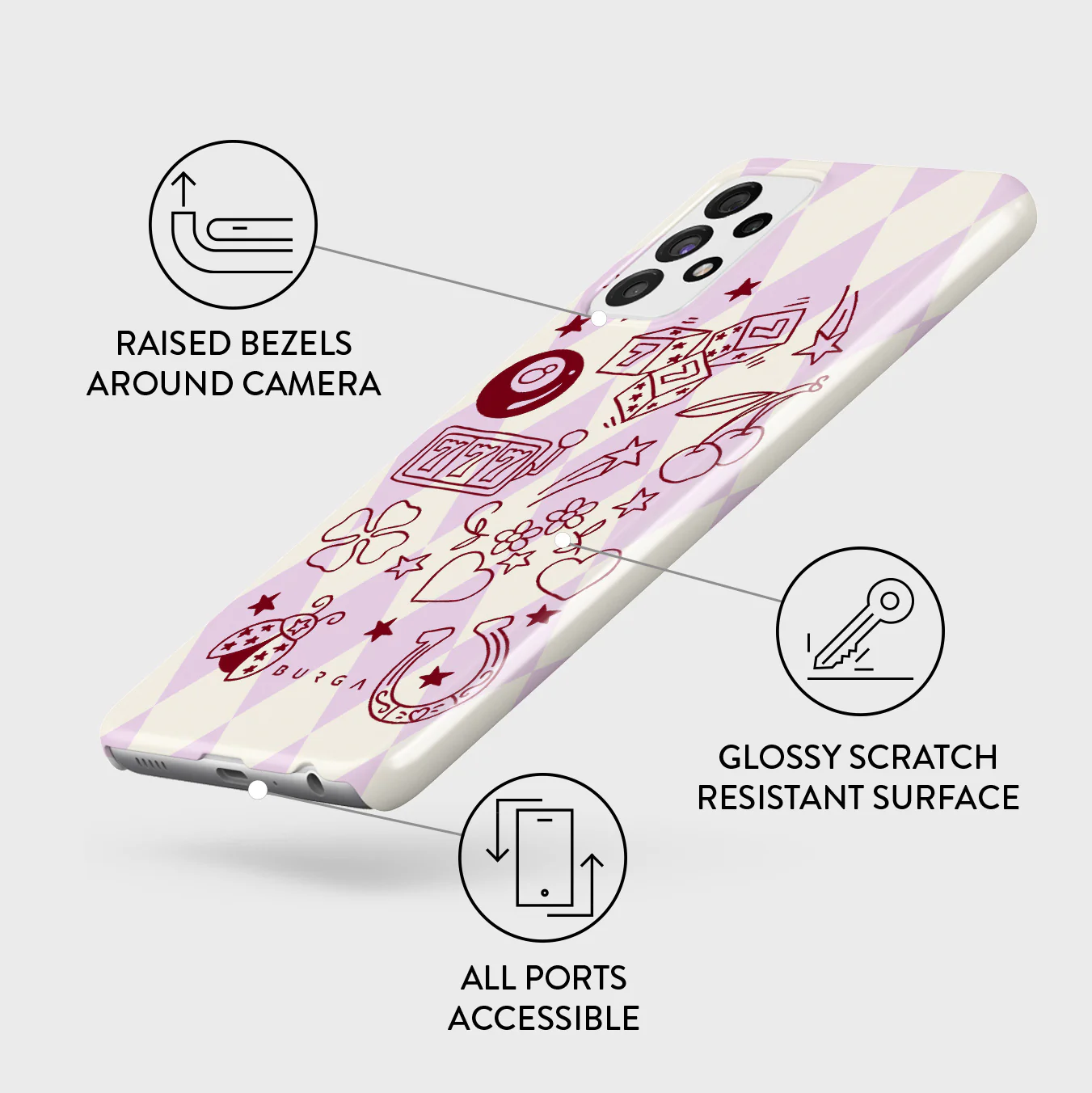Manifesting - Samsung Galaxy A72 4G / 5G Case - Image 3