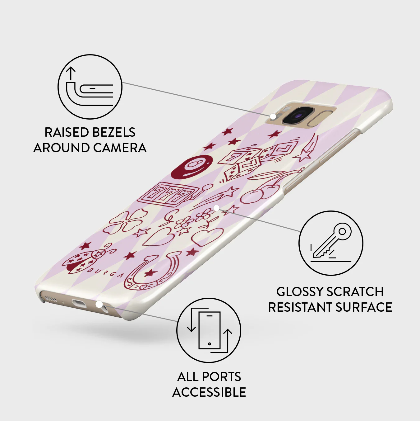 Manifesting - Samsung Galaxy S8 Case - Image 3