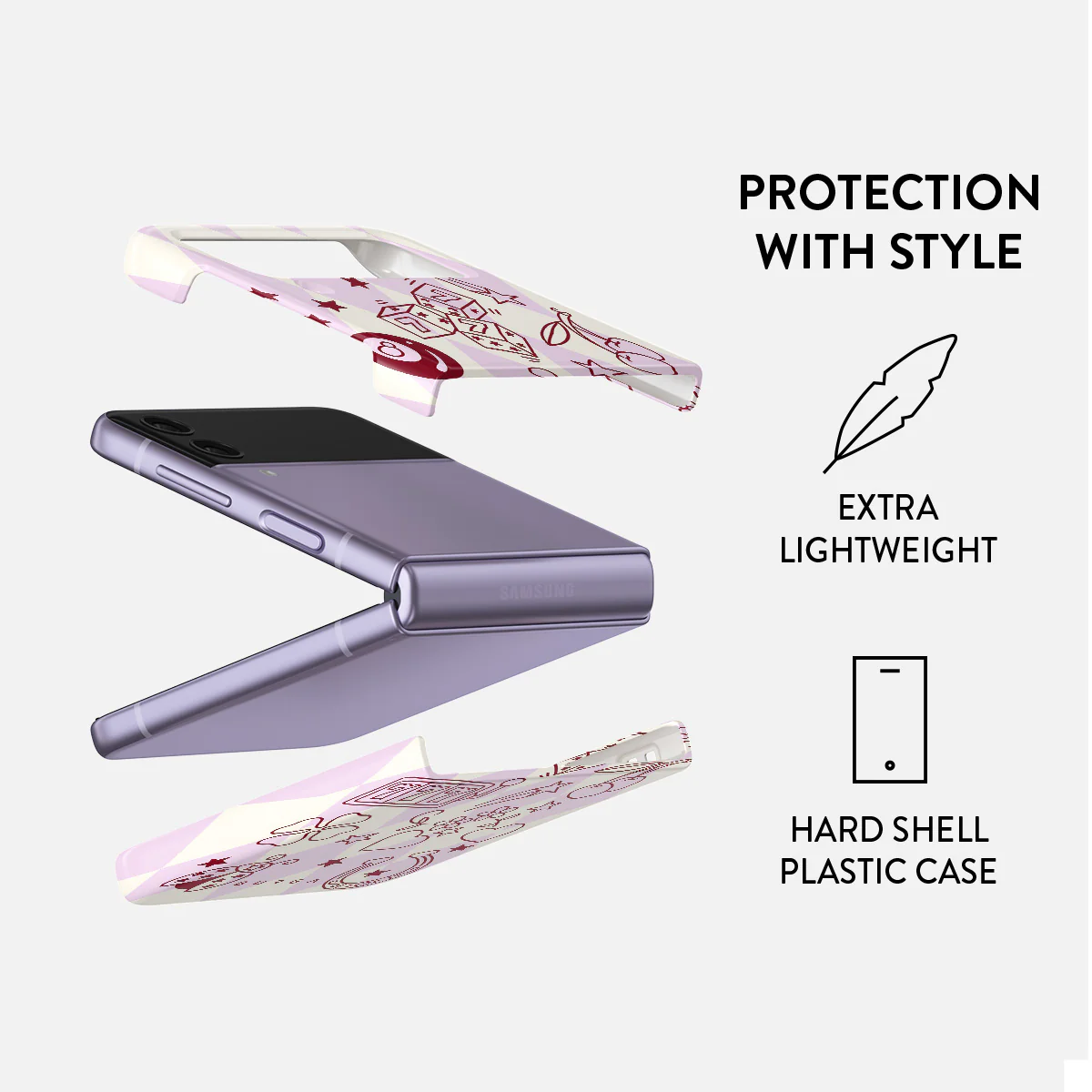 Manifesting - Samsung Galaxy Z Flip 4 Case - Image 2