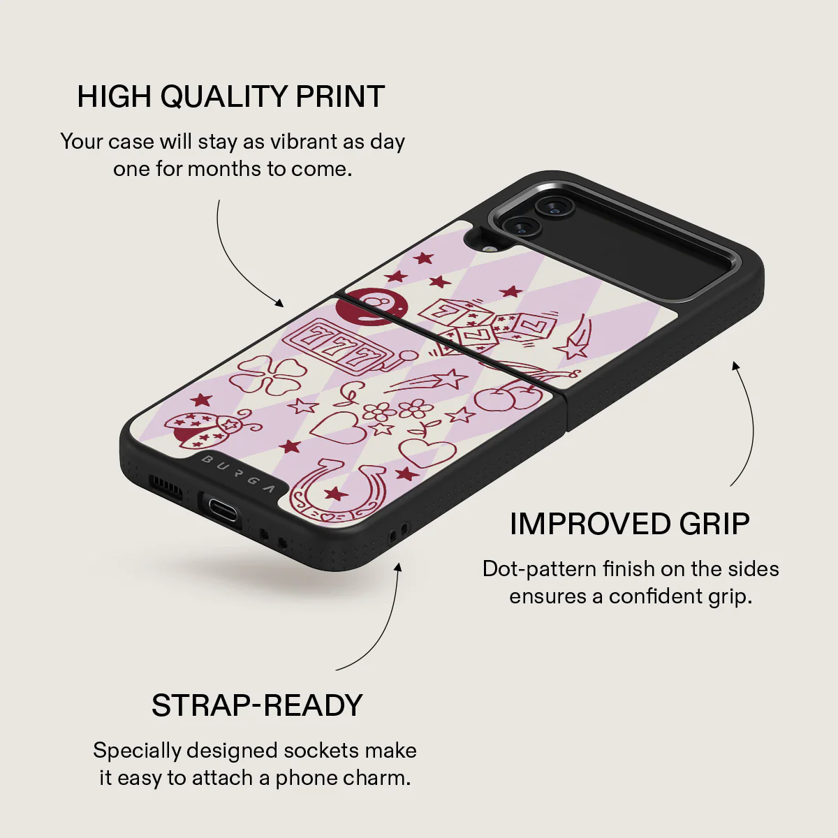 Manifesting - Samsung Galaxy Z Flip 4 Case - Image 24