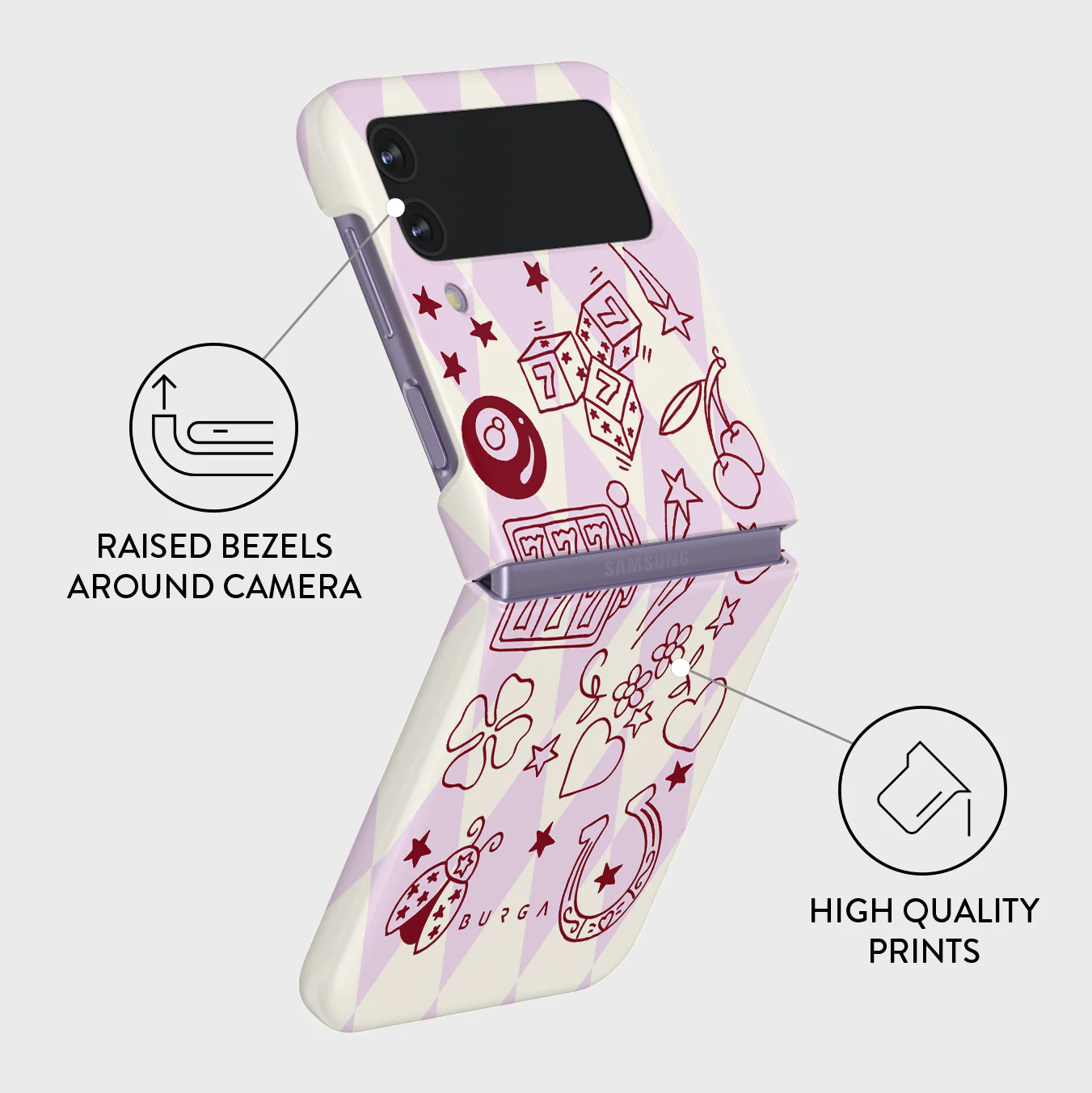 Manifesting - Samsung Galaxy Z Flip 4 Case - Image 3