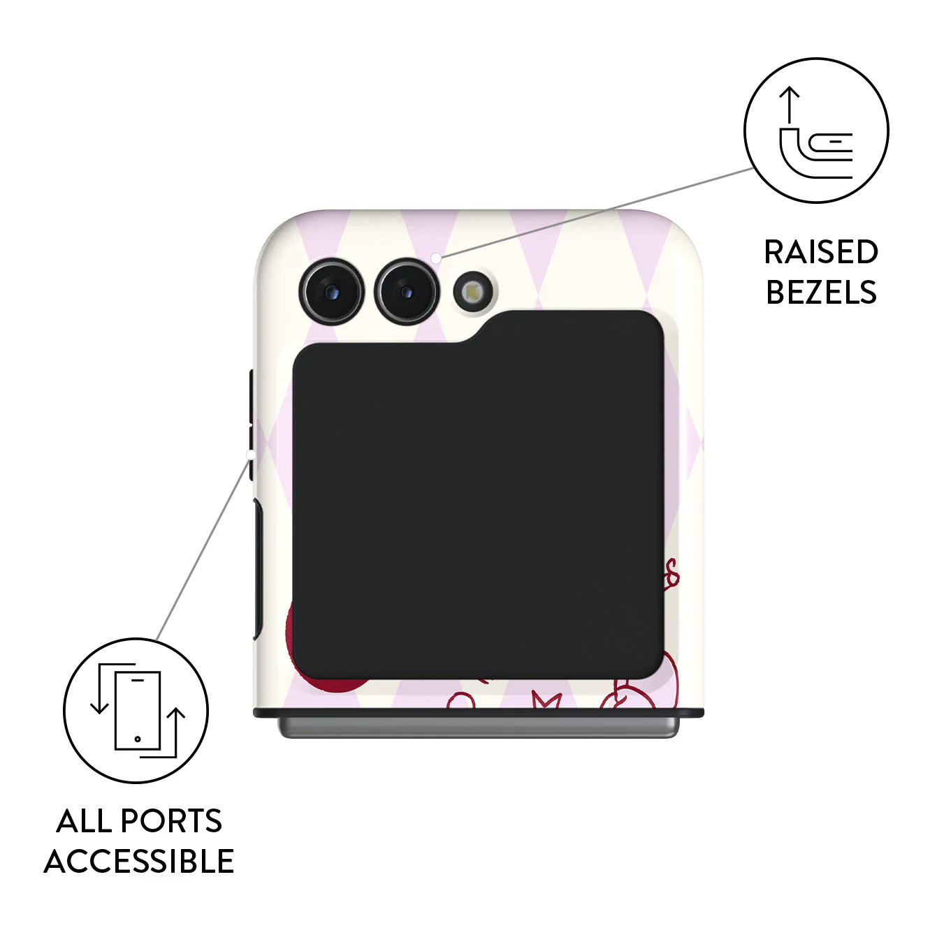 Manifesting - Samsung Galaxy Z Flip 5 Case - Image 3