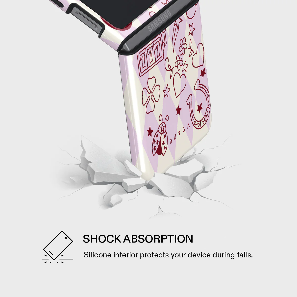 Manifesting - Samsung Galaxy Z Flip 5 Case - Image 4